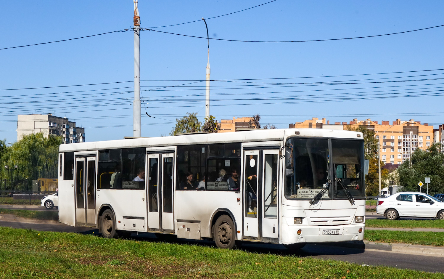 Тамбовская область, НефАЗ-5299-10-33 № О 156 РЕ 68