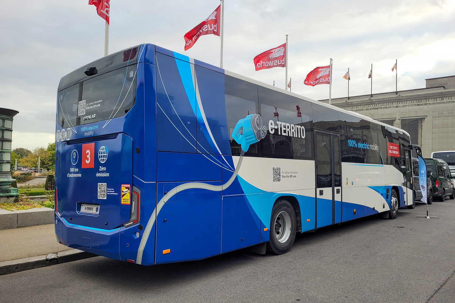 Турция, Otokar e-Territo U № [11454]; Бельгия — Busworld Europe 2025