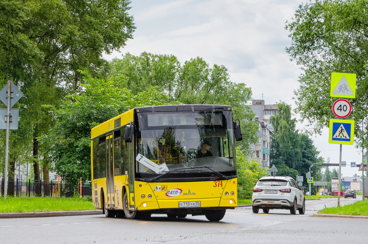 Вологодская область, МАЗ-206.063 № 374