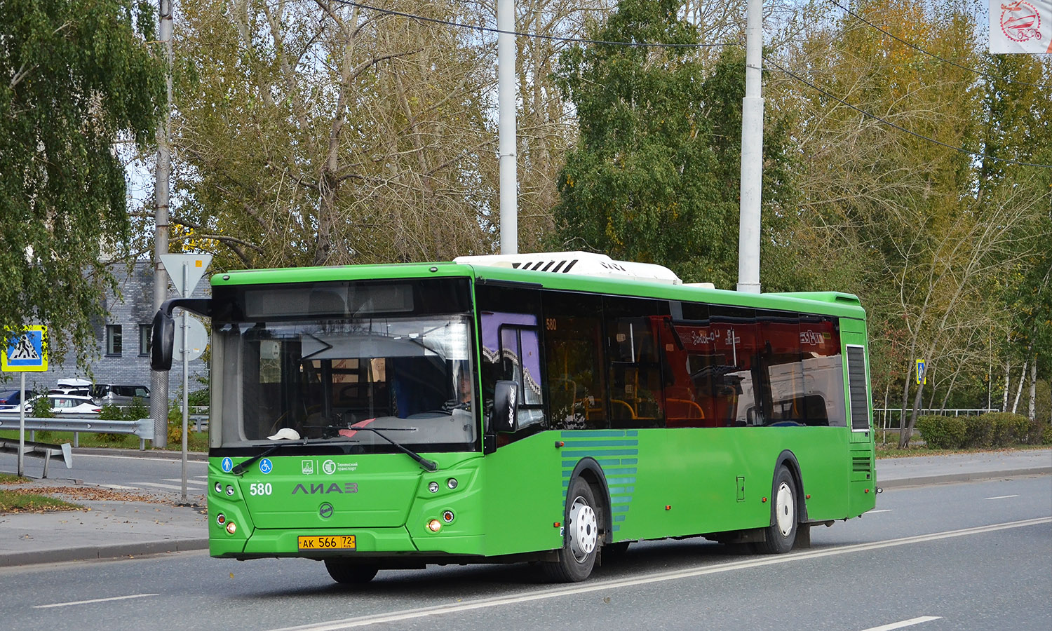 Тюменская область, ЛиАЗ-5292.65 № 580