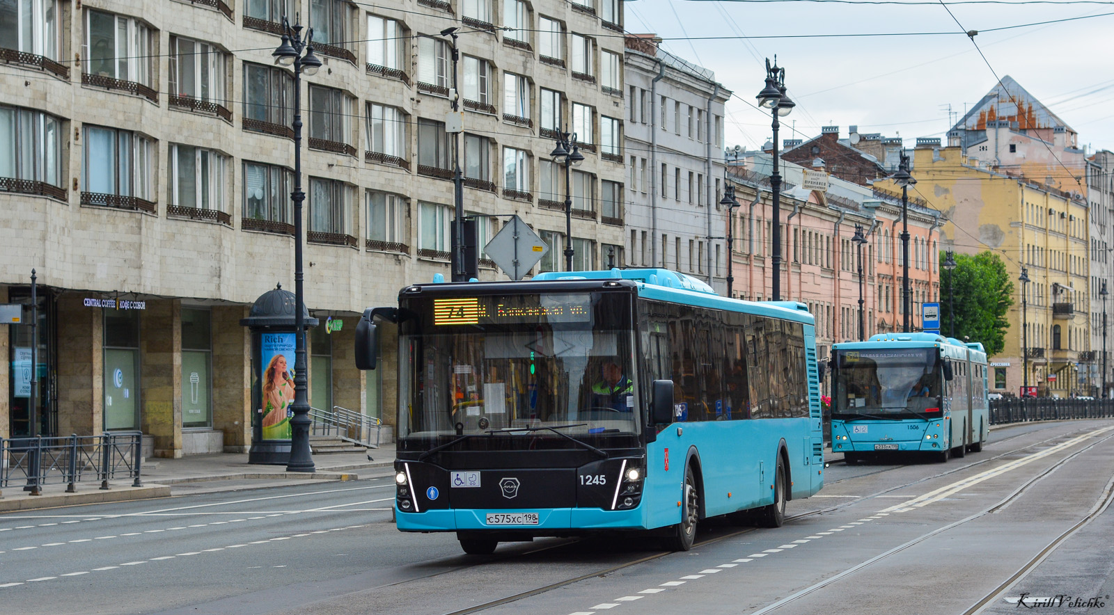 Санкт-Петербург, ЛиАЗ-5292.65 № 1245