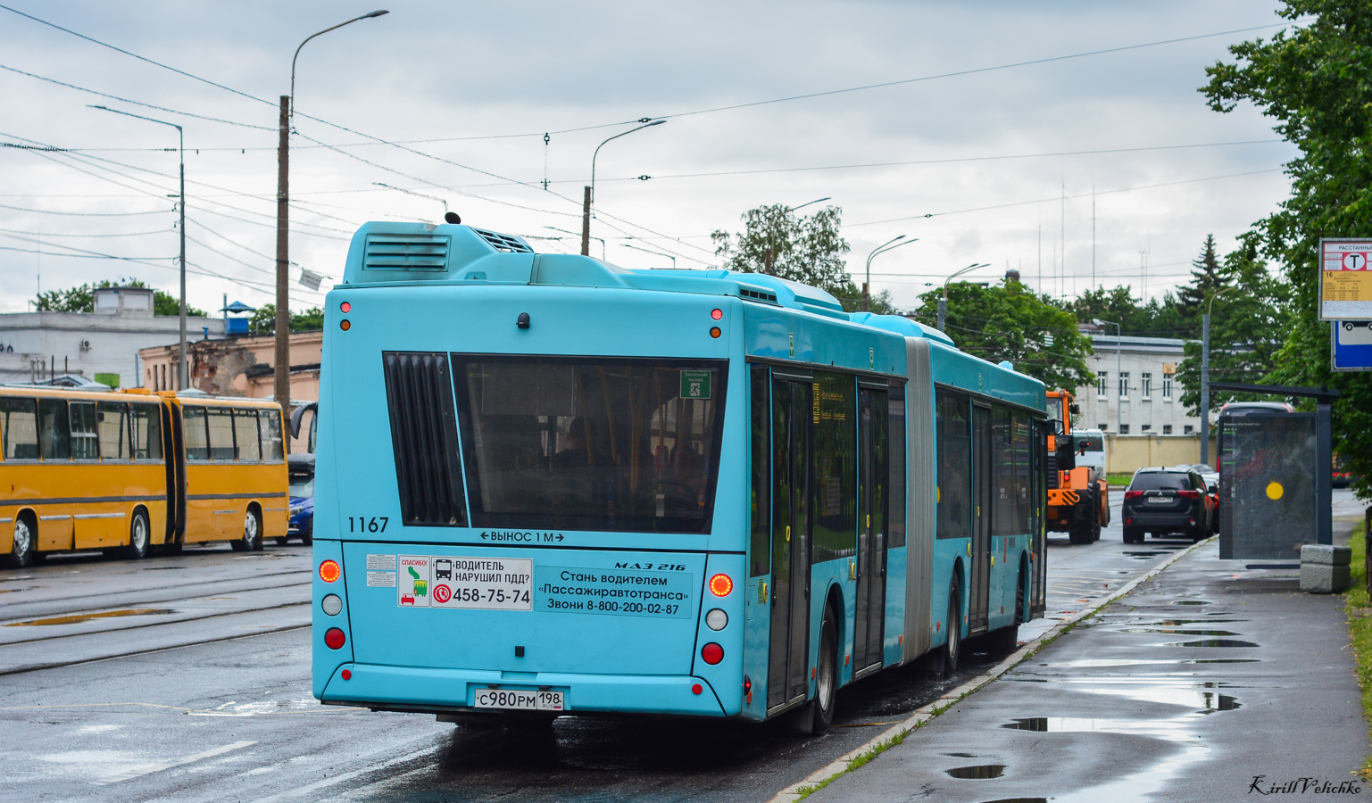 Санкт-Петербург, МАЗ-216.047 № 1167