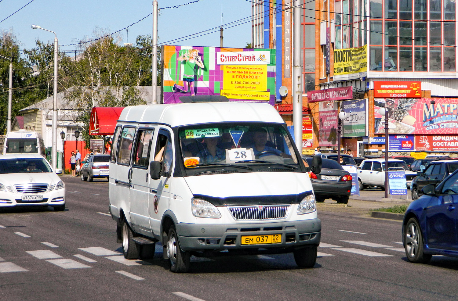 Башкортостан, ГАЗ-322132 (XTH, X96) № ЕМ 037 02