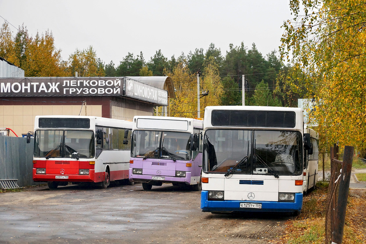 Пермский край, Mercedes-Benz O405 № Е 125 ТУ 159