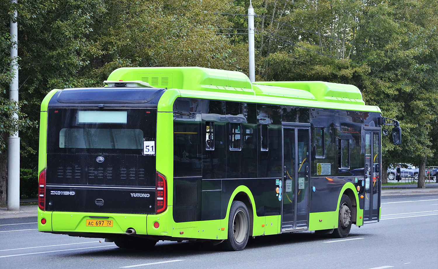 Тюменская область, Yutong ZK6116HG № АС 697 72