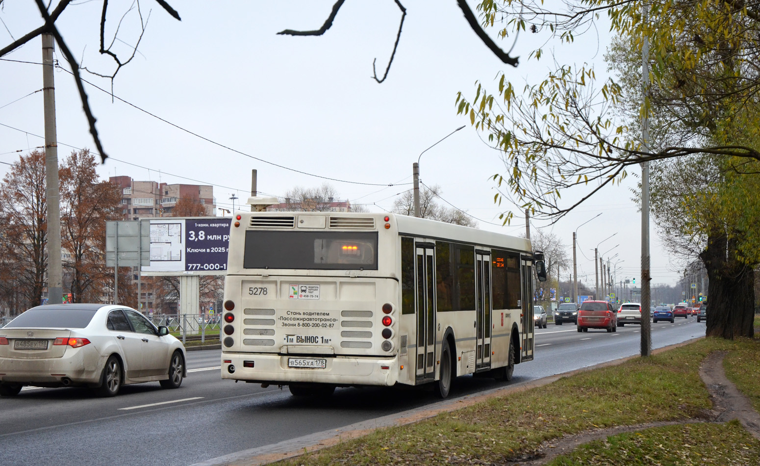 Санкт-Петербург, ЛиАЗ-5292.60 № 5278