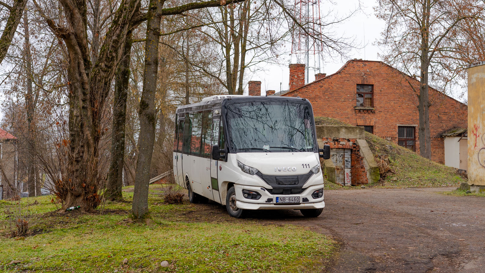 Латвия, Feniksbus FBI90P № 111