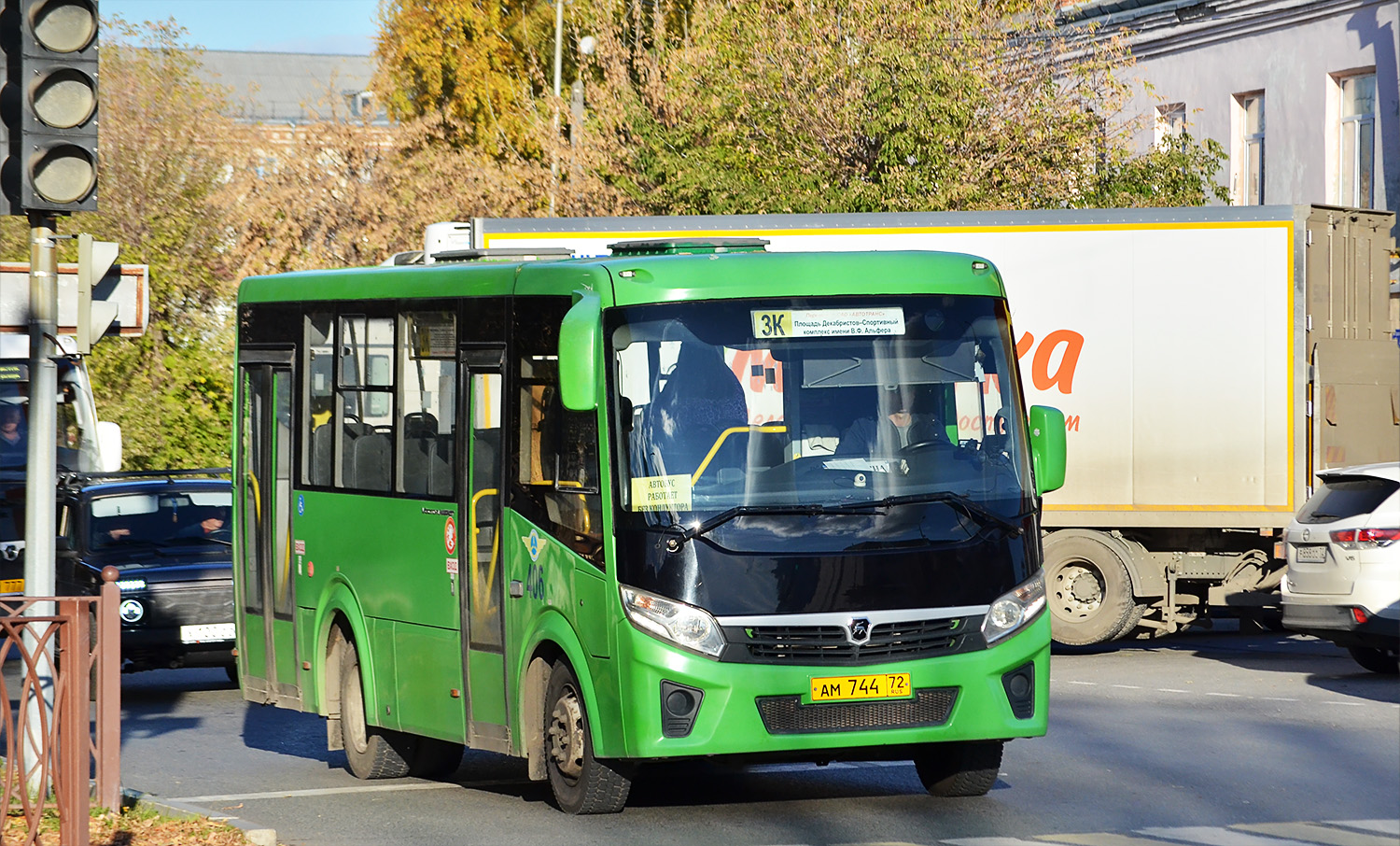 Тюменская область, ПАЗ-320435-04 "Vector Next" № 406