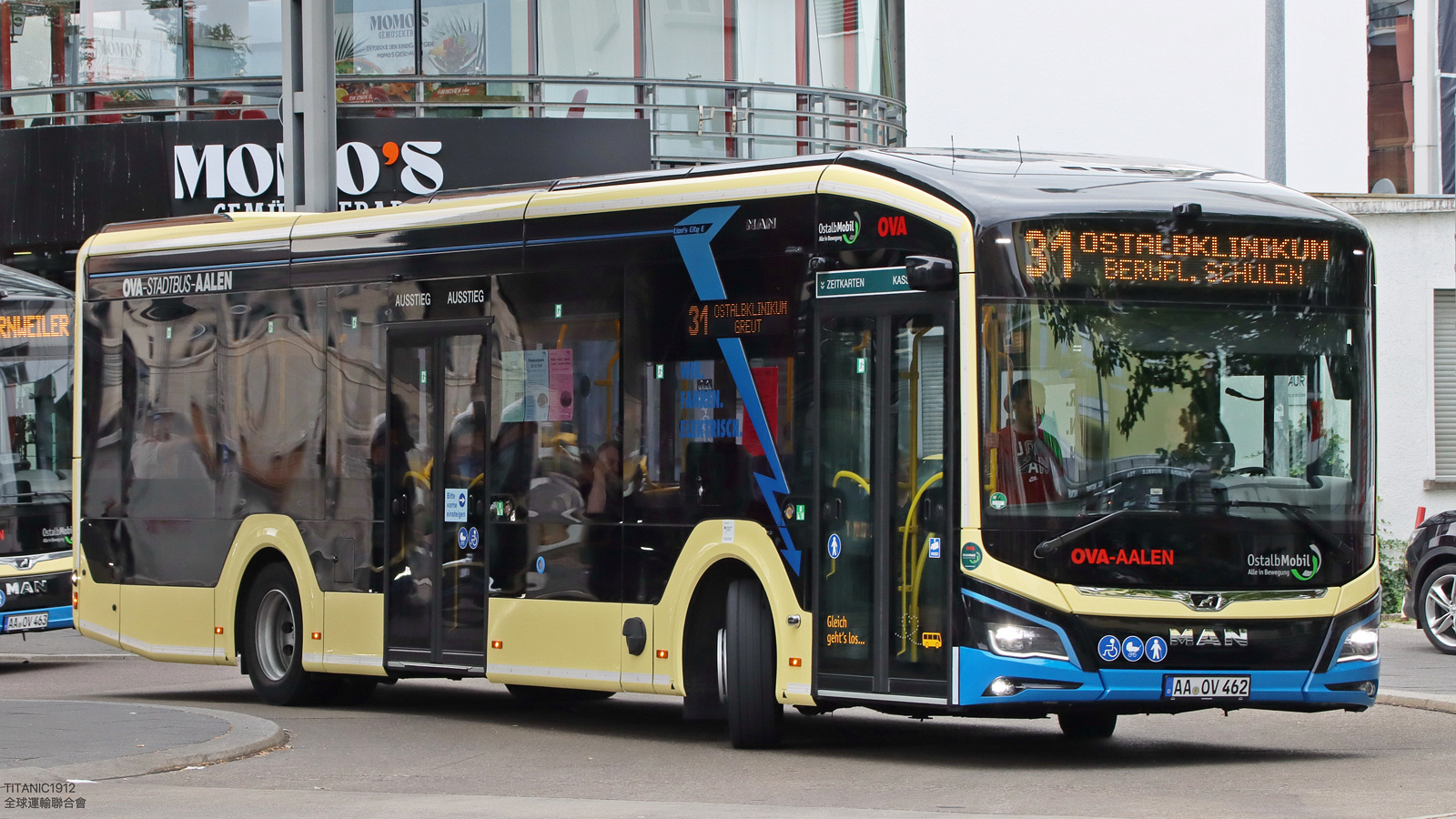 Баден-Вюртемберг, MAN 12C Lion's City 12 E NL326 № AA-OV 462