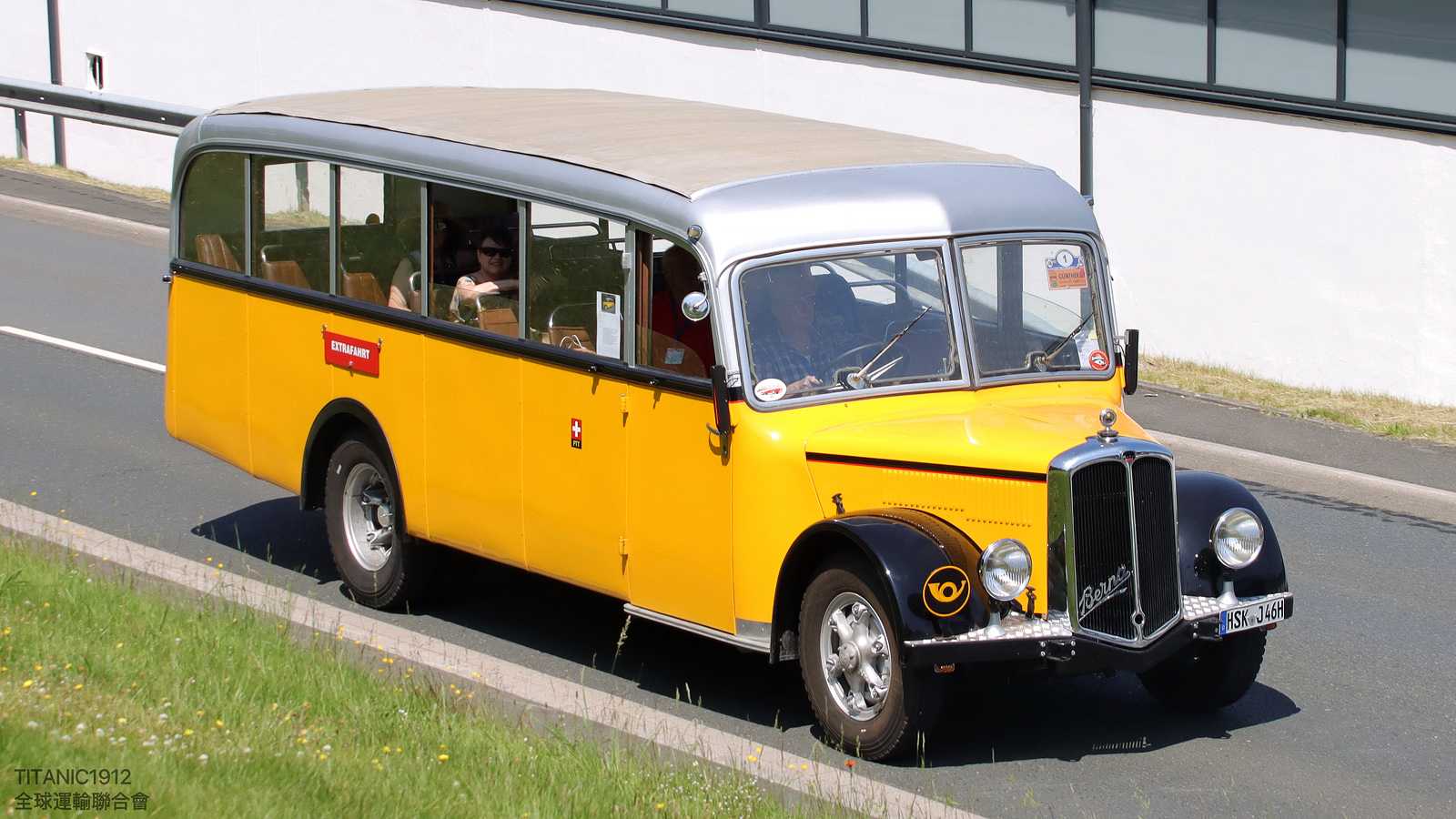 Северный Рейн-Вестфалия, (модель неизвестна) № HSK-J 46H; Северный Рейн-Вестфалия — 130 лет с запуска первого в мире автобусного маршрута