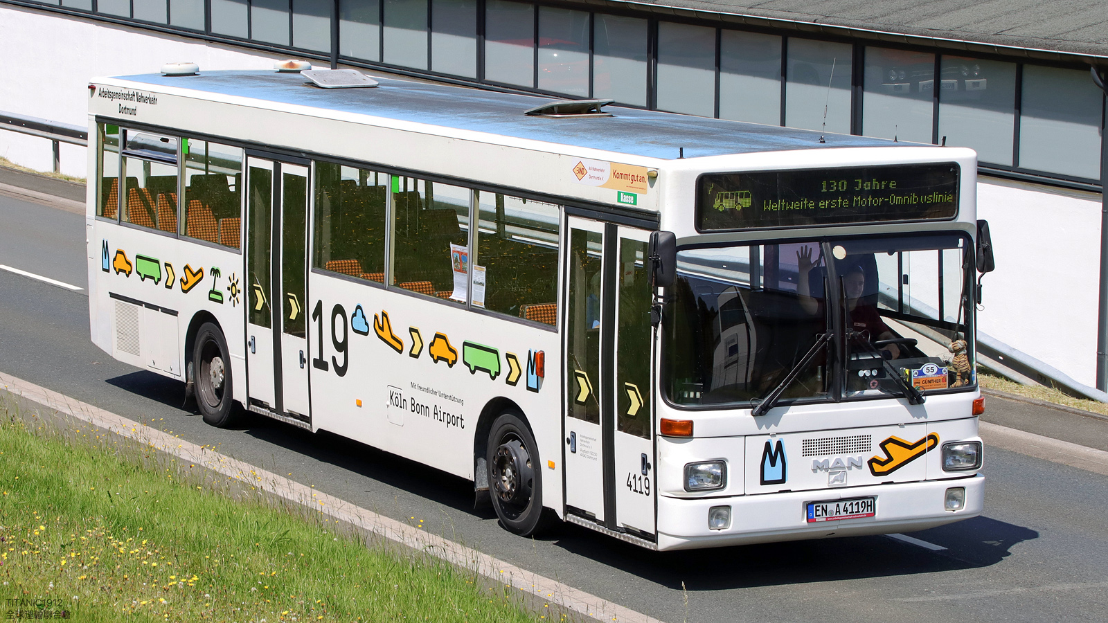 Северный Рейн-Вестфалия, MAN 791 SL202 № 4119; Северный Рейн-Вестфалия — 130 лет с запуска первого в мире автобусного маршрута
