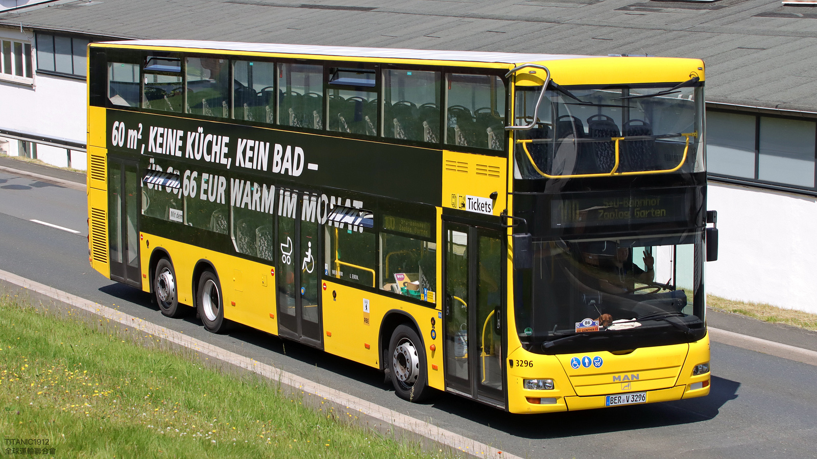 Бранденбург, MAN A39 Lion's City DD ND313 № 3296; Северный Рейн-Вестфалия &mdash; 130 лет с запуска первого в мире автобусного маршрута