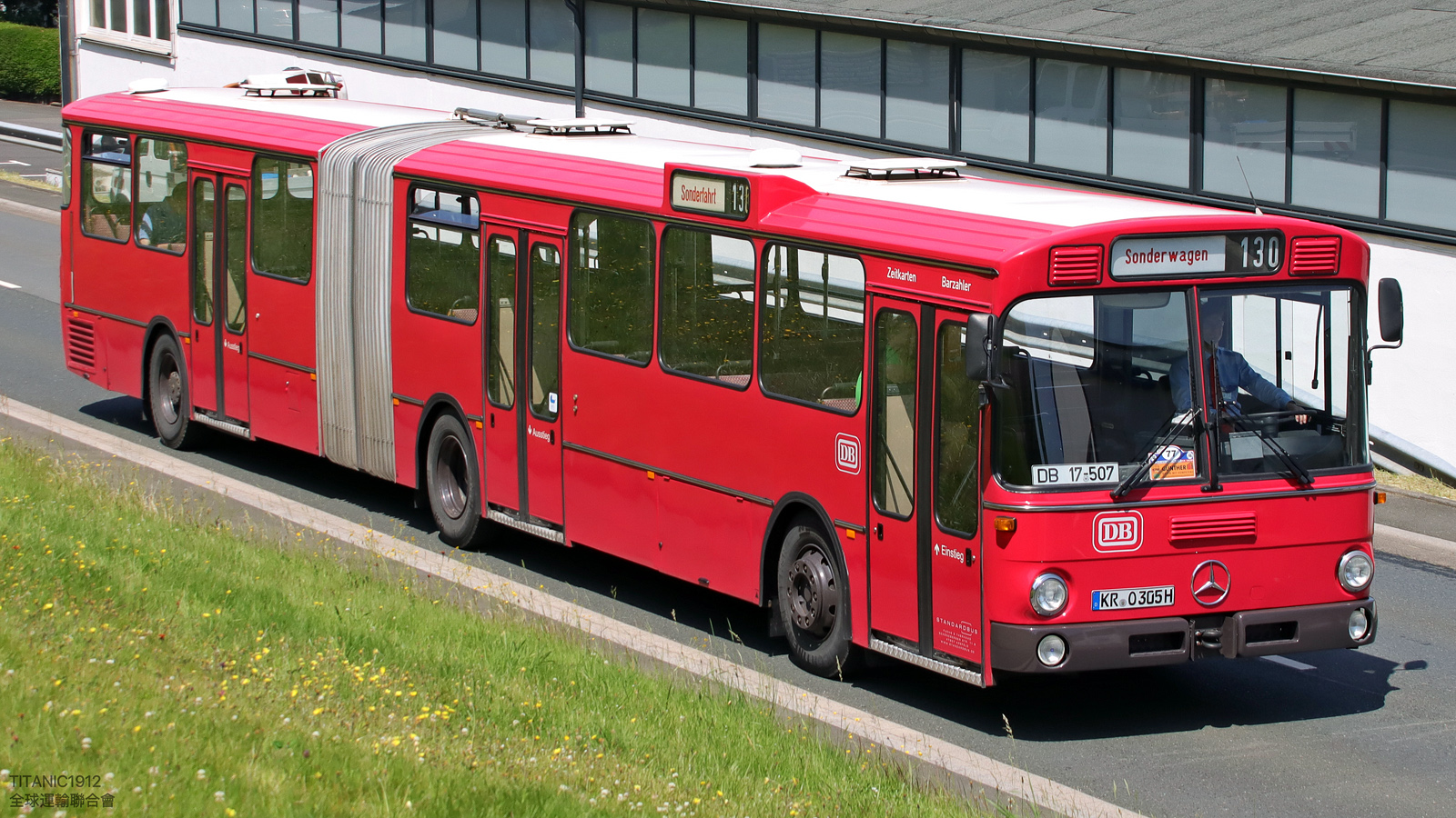 Észak-Rajna-Vesztfália, Mercedes-Benz O305G sz.: KR-O 305H; Észak-Rajna-Vesztfália — 130 Jahre erste Motor-Omnibus-Linie der Welt