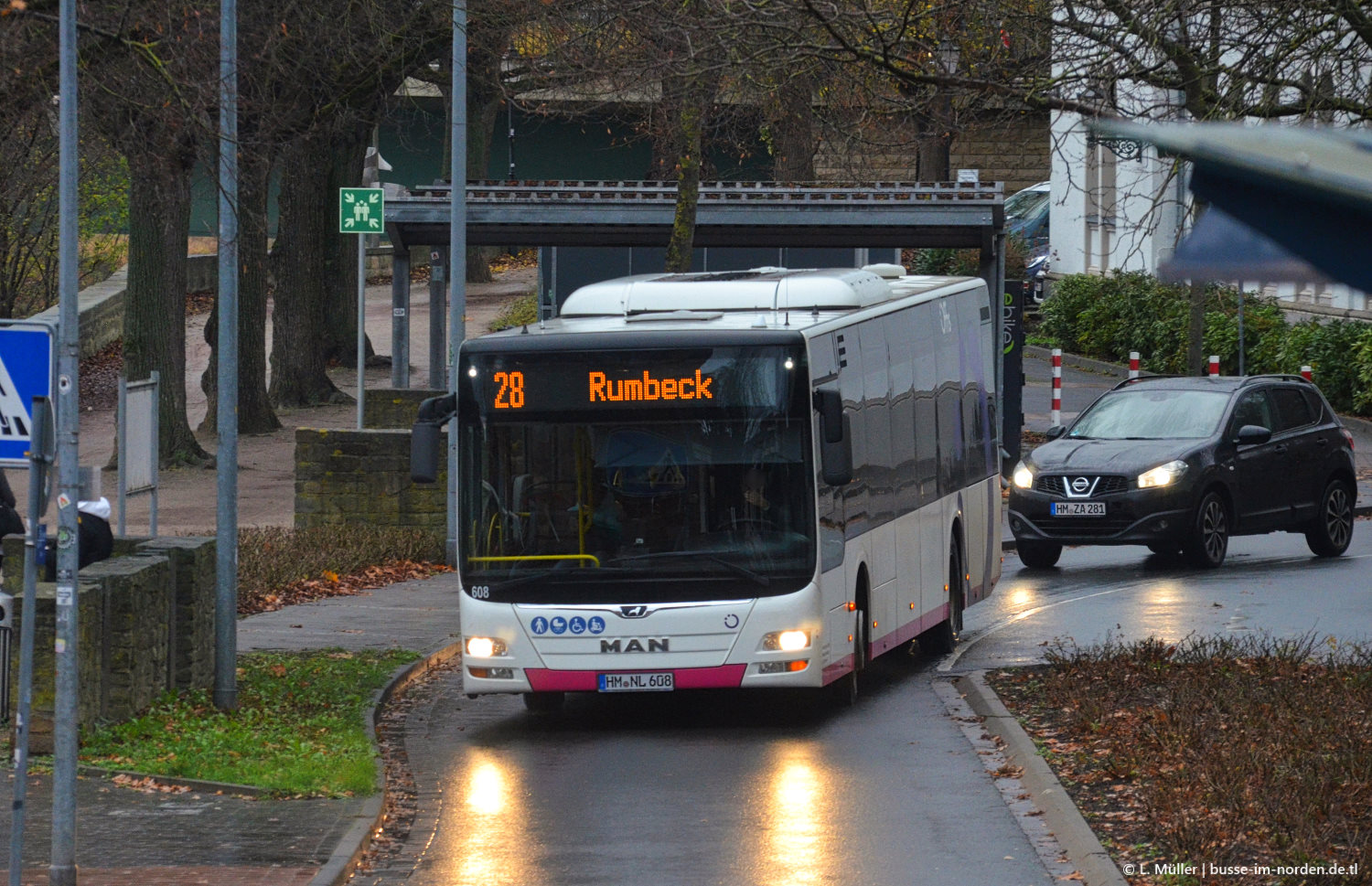 Нижняя Саксония, MAN A21 Lion's City NL323 № 608