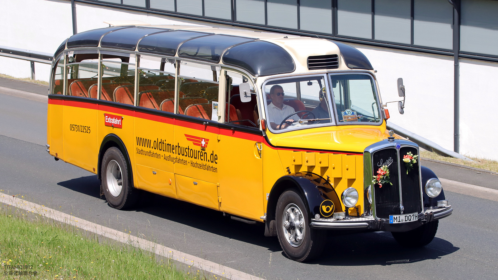 Северный Рейн-Вестфалия, (модель неизвестна) № MI-DQ 7H; Северный Рейн-Вестфалия — 130 лет с запуска первого в мире автобусного маршрута