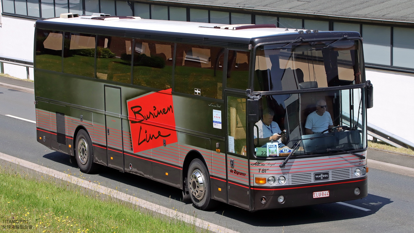 Бельгия, Van Hool T815 Acron № ELU-844; Северный Рейн-Вестфалия — 130 лет с запуска первого в мире автобусного маршрута