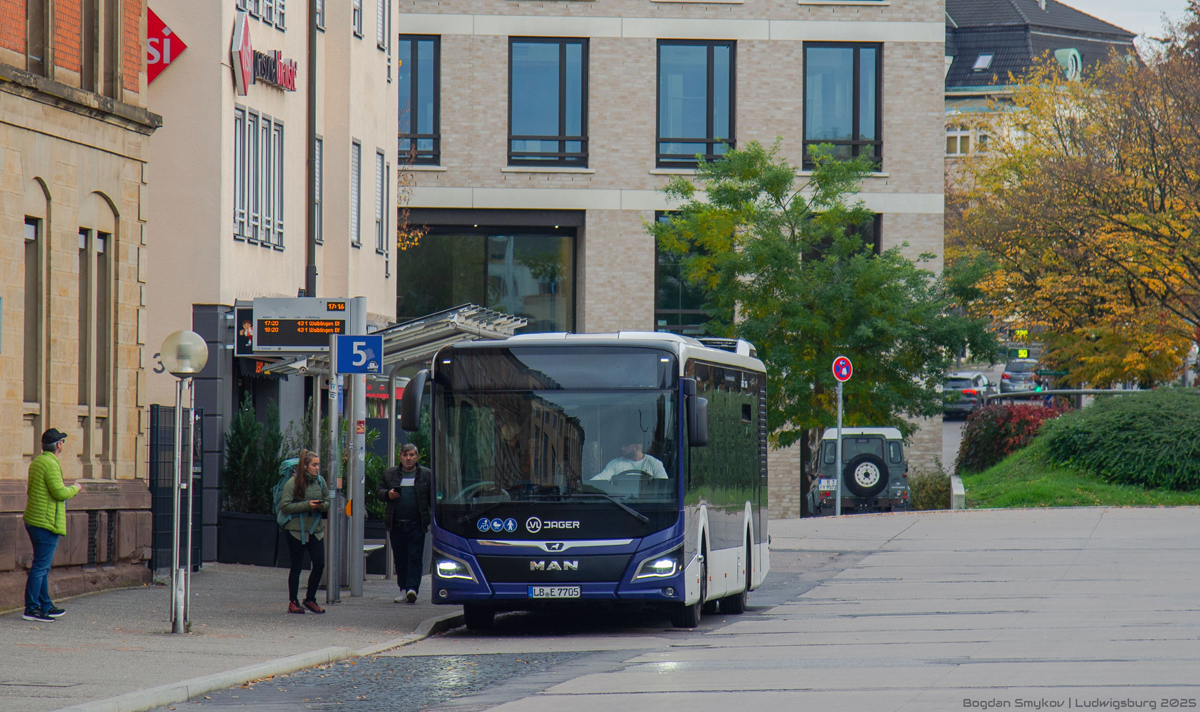 Баден-Вюртемберг, MAN 12C Lion's City 12 NL330 EfficientHybrid № LB-E 7705