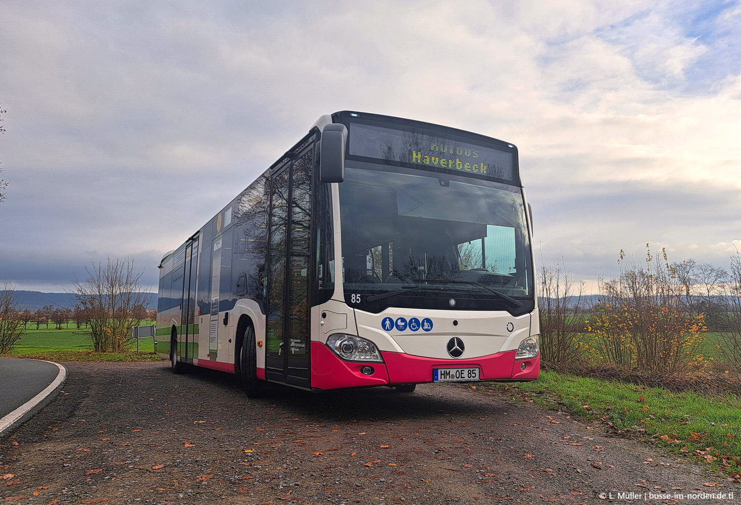 Нижняя Саксония, Mercedes-Benz Citaro C2 hybrid № 85