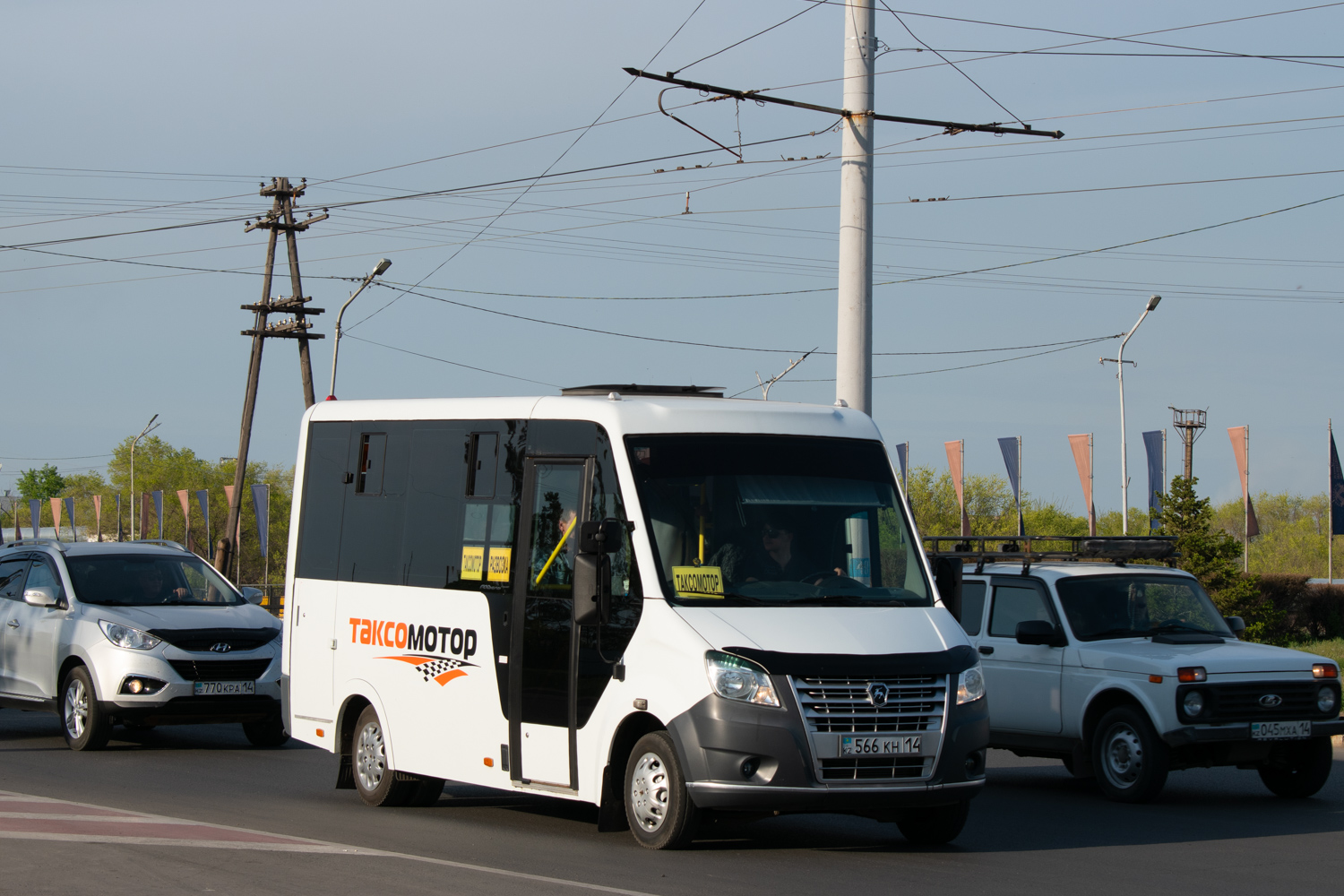 Павлодарская область, ГАЗ-A63R42 Next (СемАЗ) № 566 KH 14