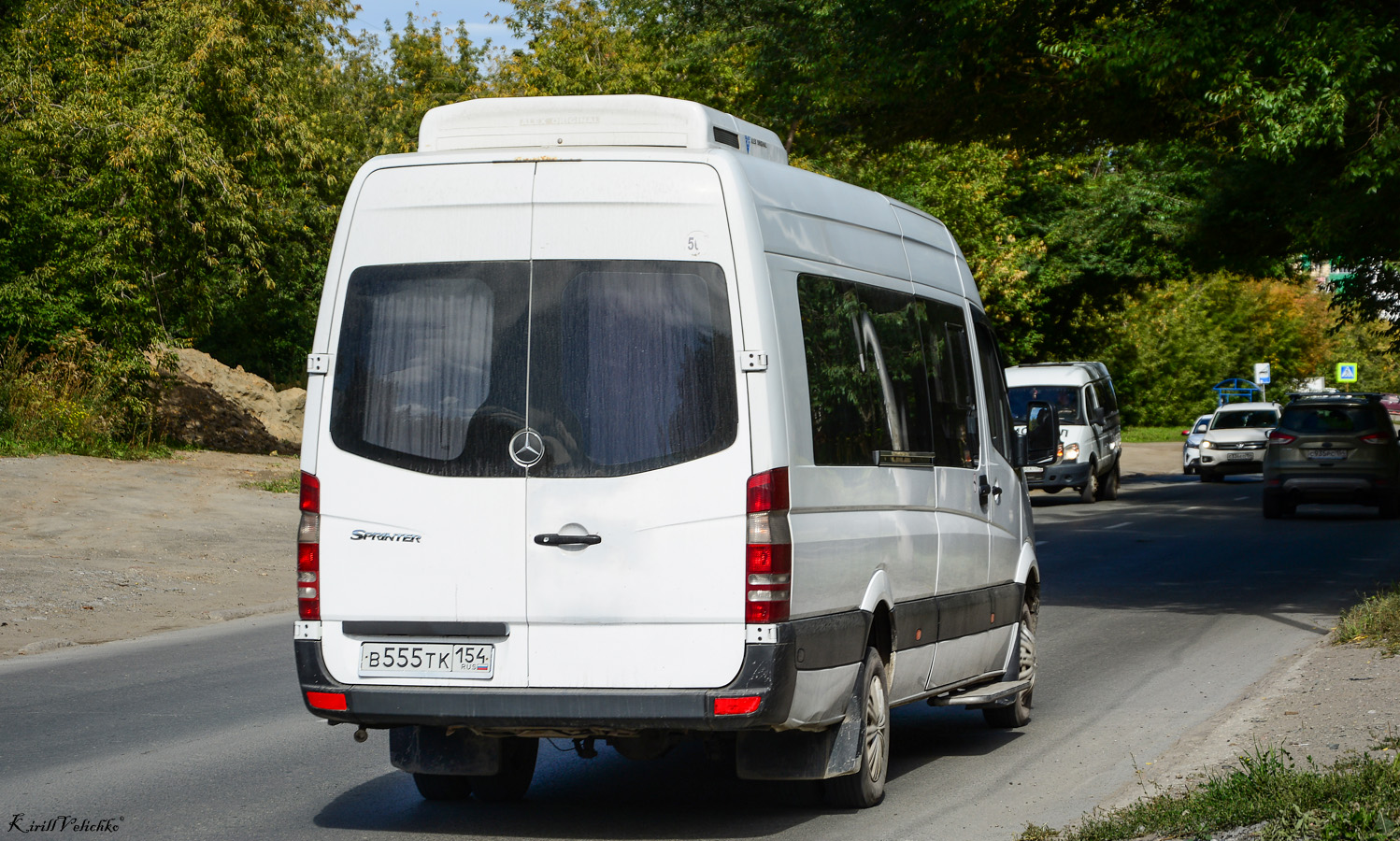 Новосибирская область, Луидор-223602 (MB Sprinter) № В 555 ТК 154