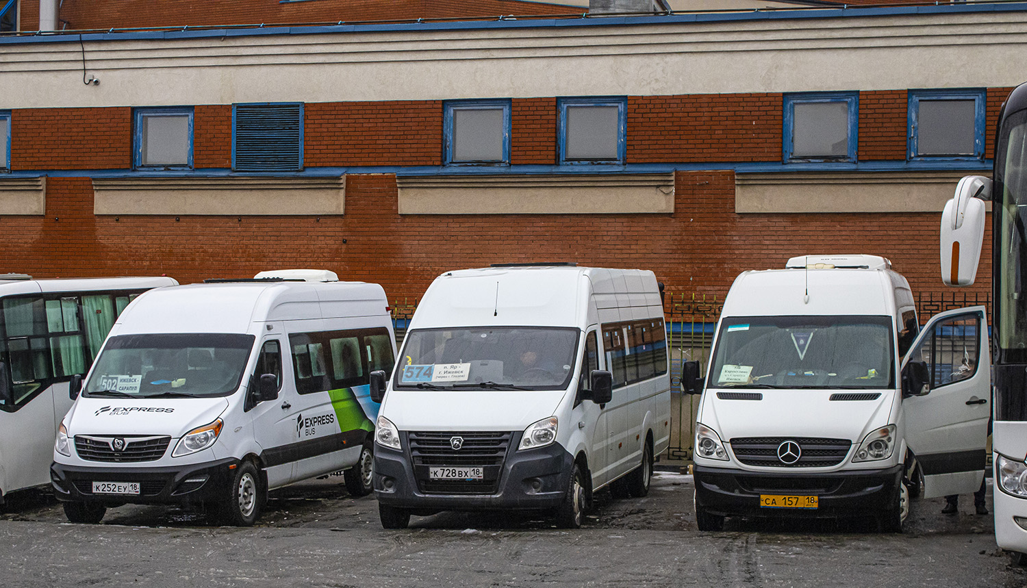 Удмуртия, ГАЗ-A65R52 Next № К 728 ВХ 18