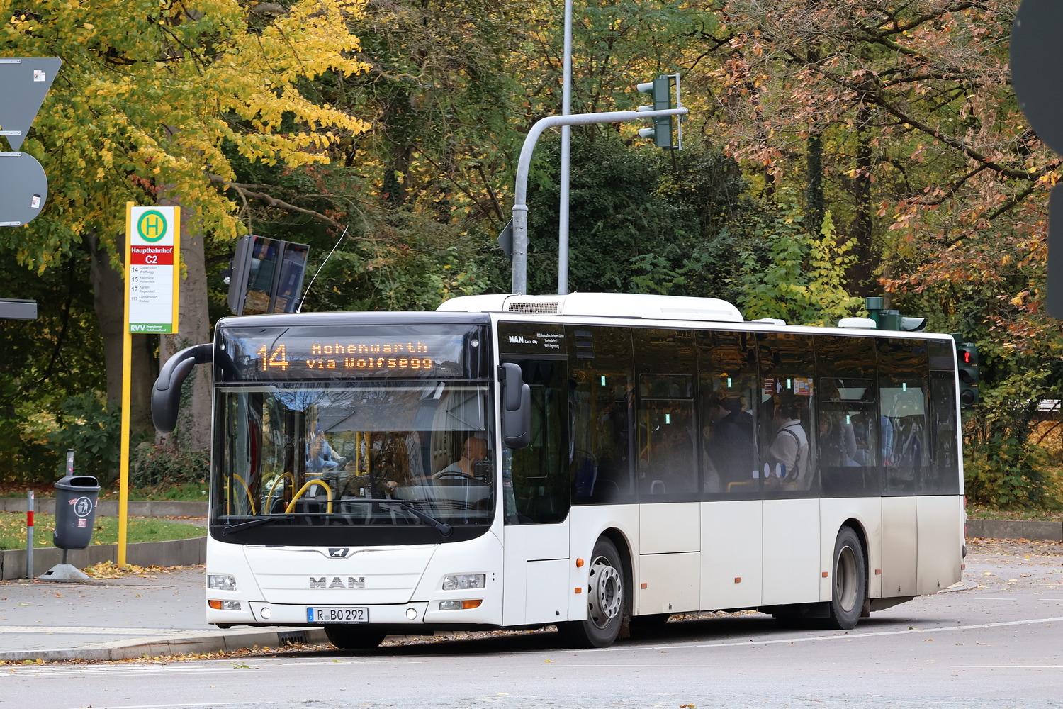 Бавария, MAN A21 Lion's City NL323 № 292