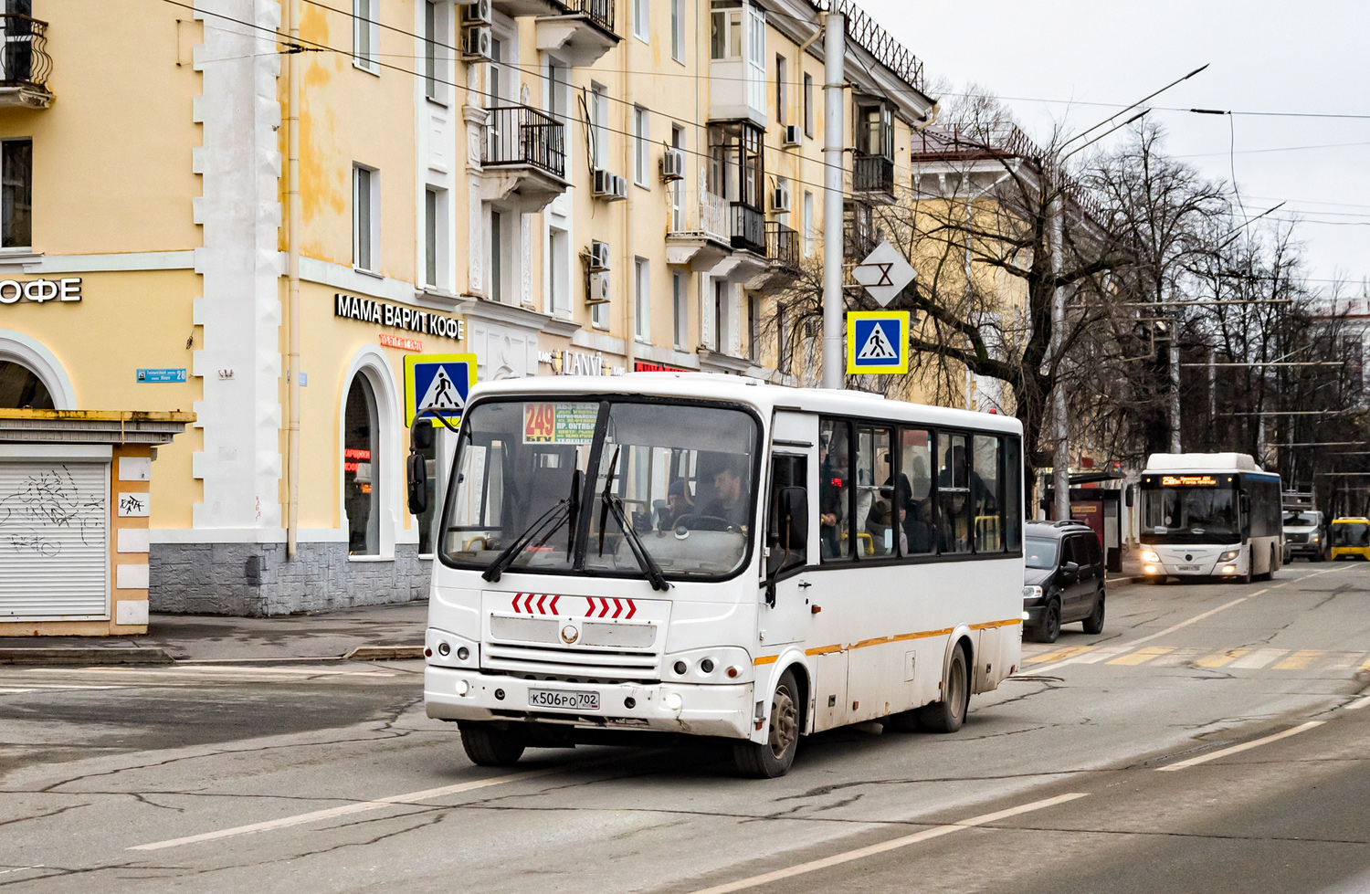 Башкортостан, ПАЗ-320412-05 № К 506 РО 702; Башкортостан, Lotos-105C02 № В 408 ТУ 702