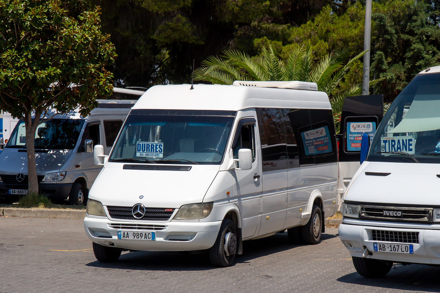 Албания, Mercedes-Benz Sprinter W901–905 (T1N) № AA-989AC