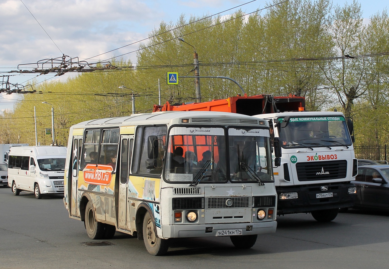 Челябинская область, ПАЗ-32054 № Н 241 КН 174