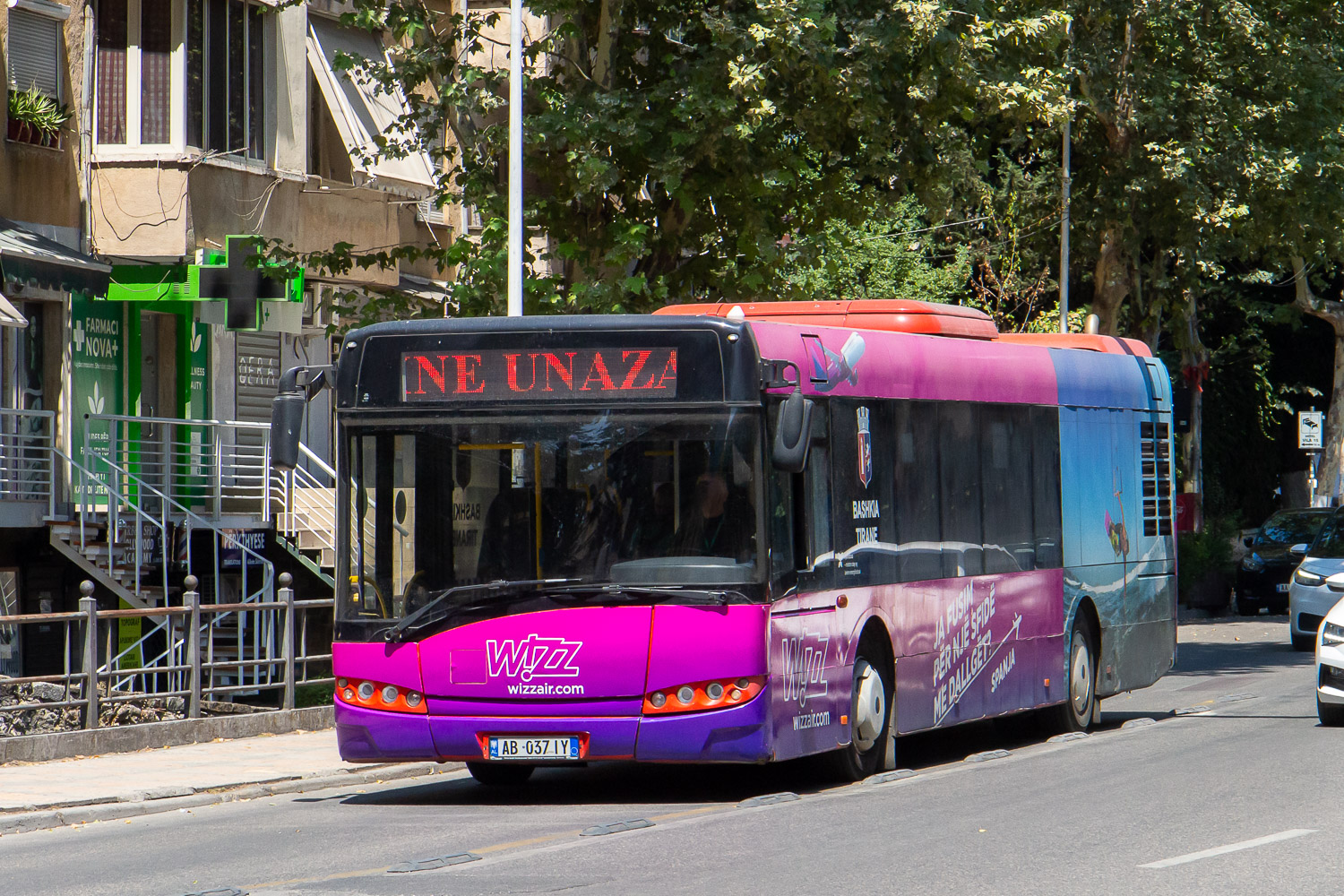 Албания, Solaris Urbino III 12 hybrid № AB-037IY