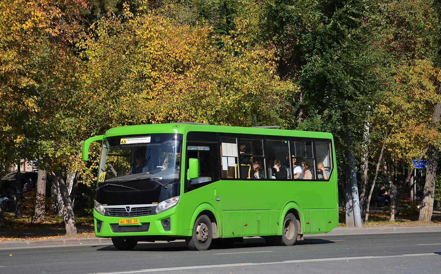 Тюменская область, ПАЗ-320405-04 "Vector Next" № АО 180 72