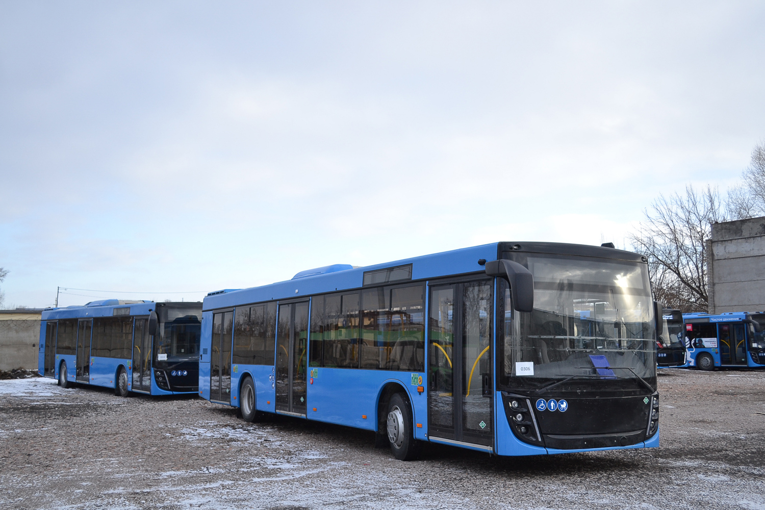 Krasnojarský kraj, MAZ-203.947 č. У 535 АВ 224; Krasnojarský kraj &mdash; New bus