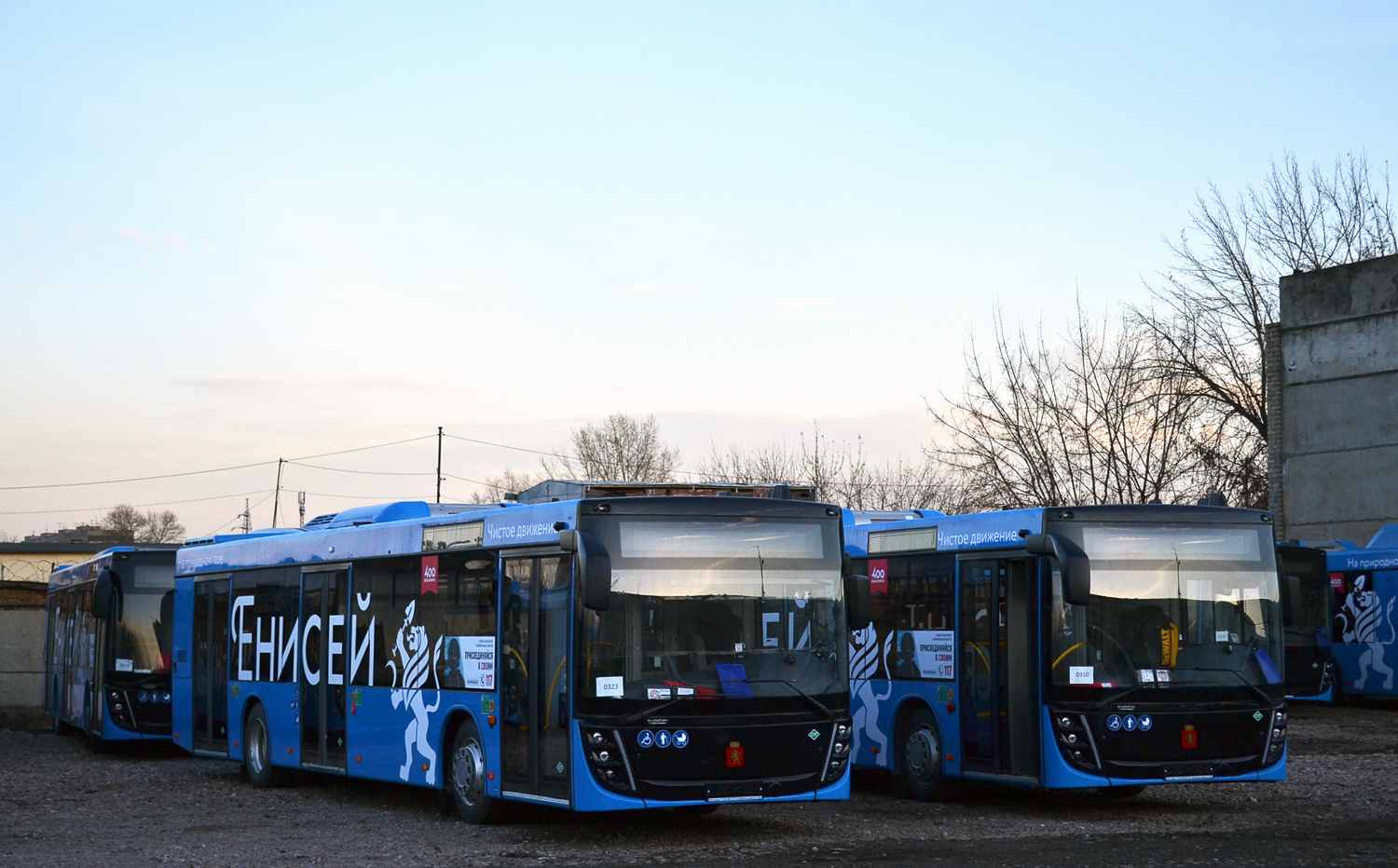 Красноярский край — Автобусы без номеров