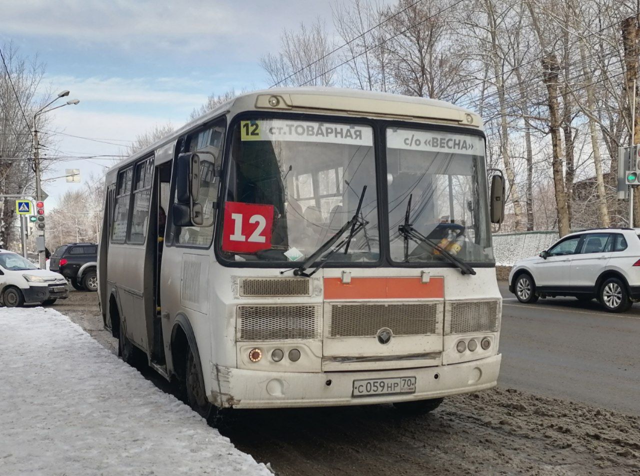 Томская область, ПАЗ-32054 № С 059 НР 70