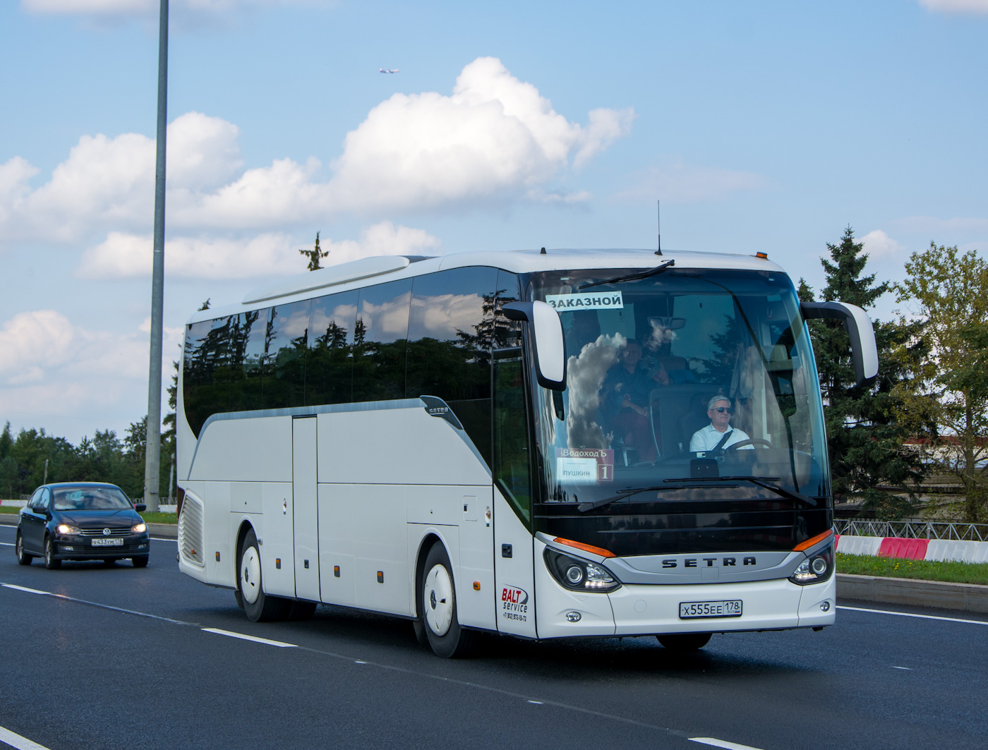 Санкт-Петербург, Setra S515HD (Russland) № Х 555 ЕЕ 178