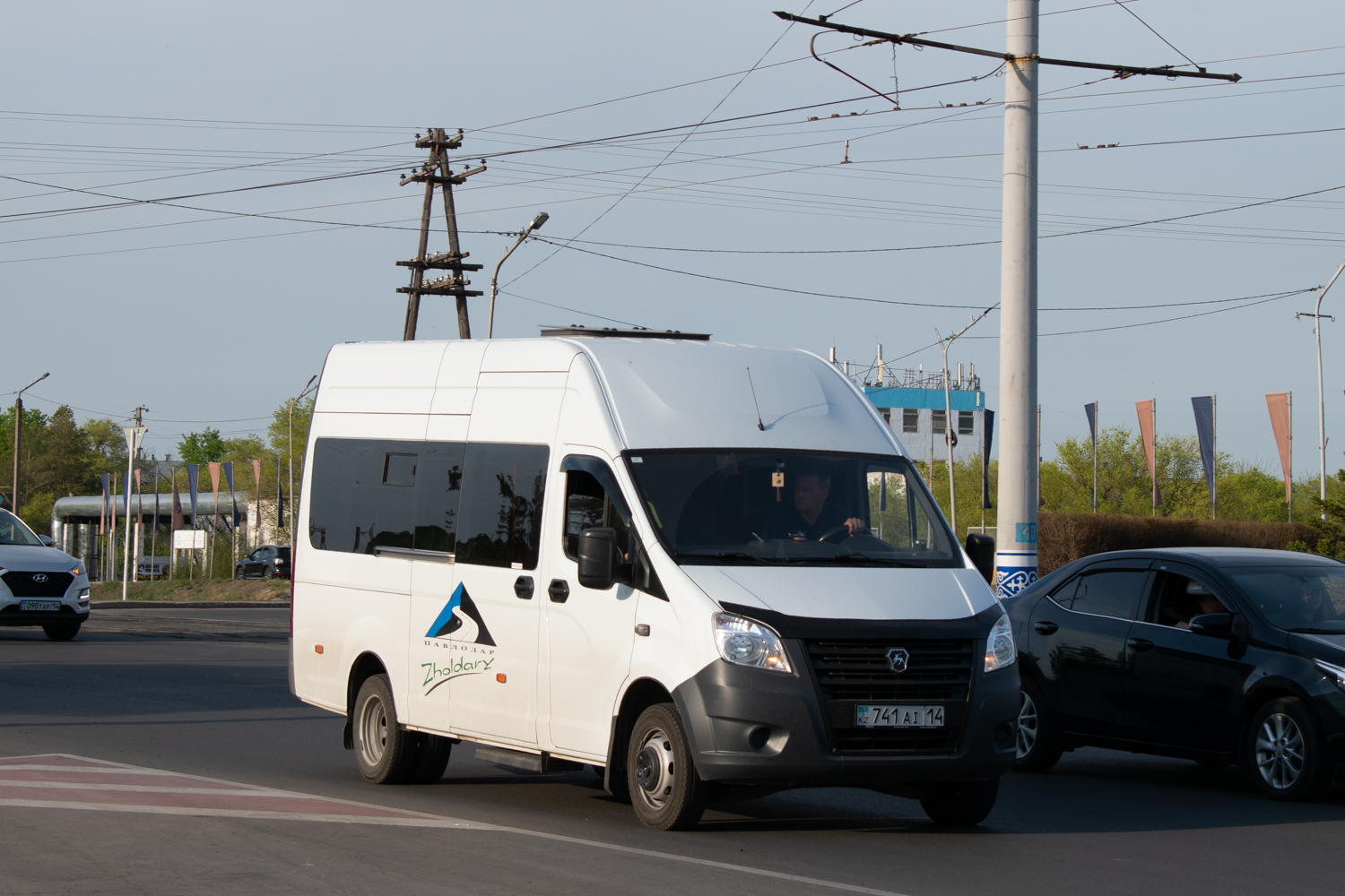 Pavlodar province, GAZ-A65R33 Next (SemAZ) # 741 AI 14