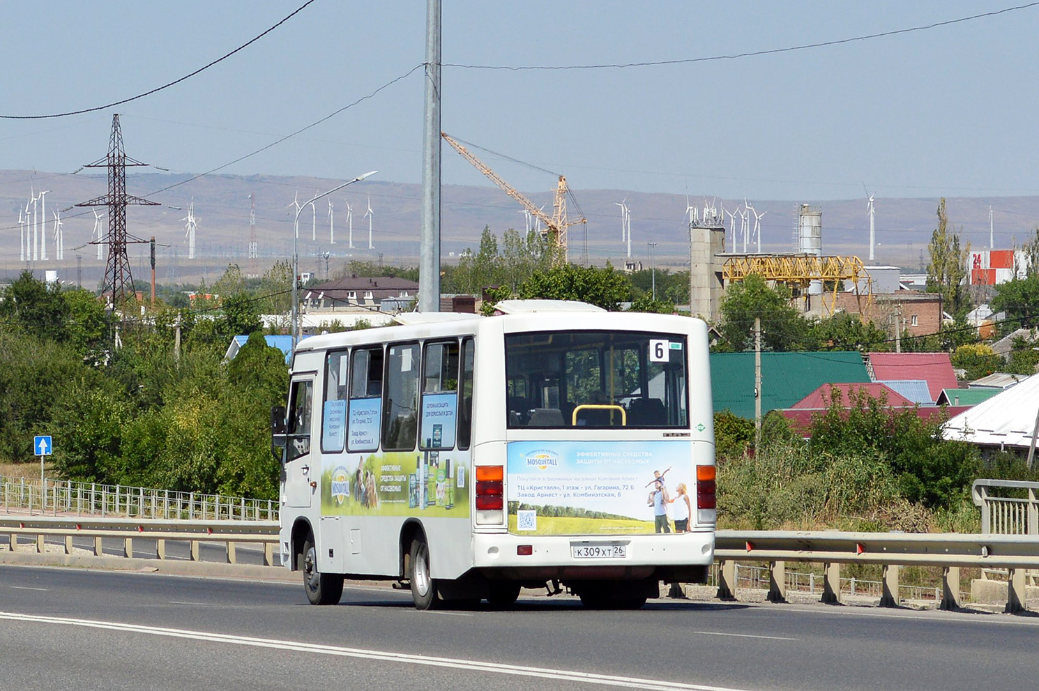 Ставропольский край, ПАЗ-320302-08 № К 309 ХТ 26
