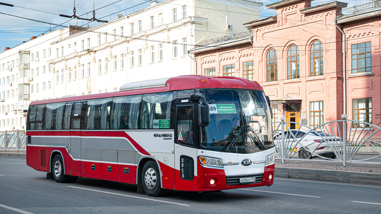 Челябинская область, Kia Granbird № В 206 ОТ 178
