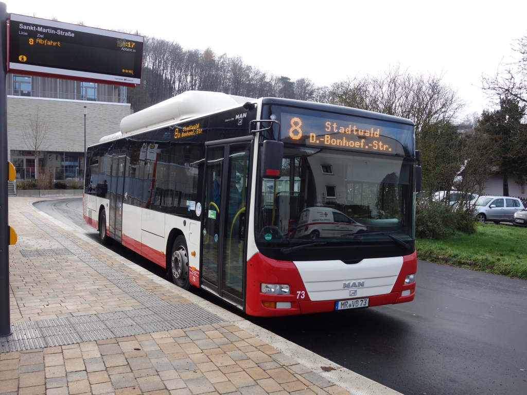 Гессен, MAN A21 Lion's City NL313 CNG № 73