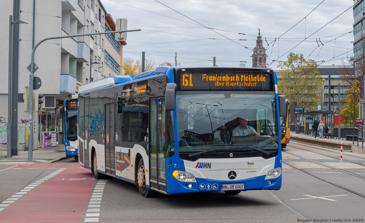 Баден-Вюртемберг, Mercedes-Benz Citaro C2 LE hybrid № 7