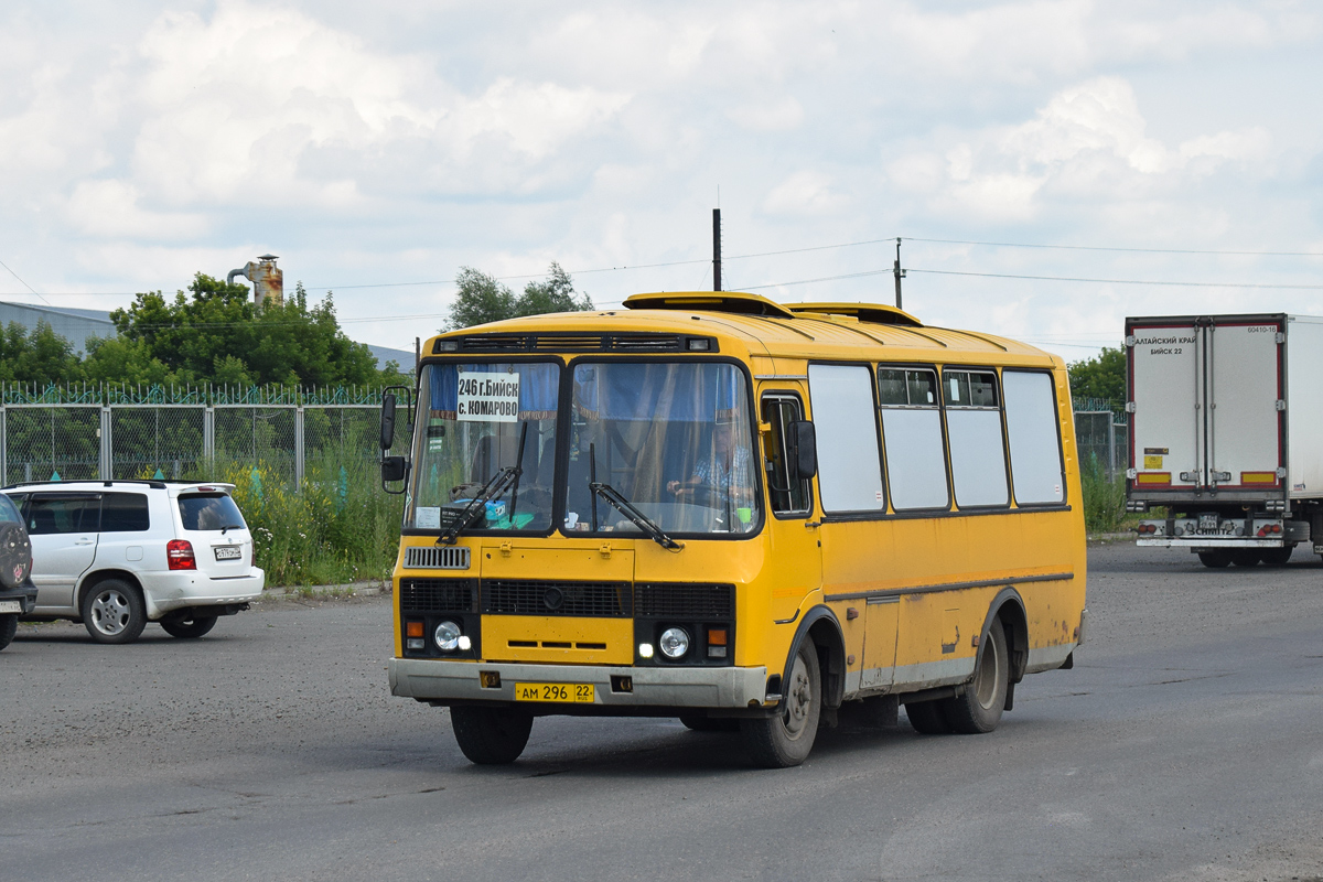 Алтайский край, ПАЗ-32053-70 № АМ 296 22