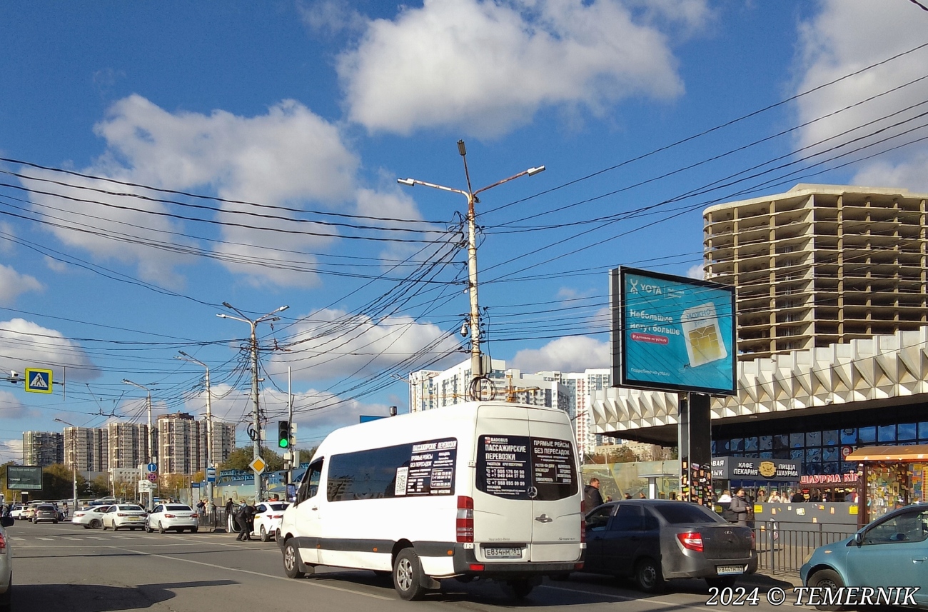 Ростовская область, Mercedes-Benz Sprinter W906 (NCV3) № Е 834 НМ 761