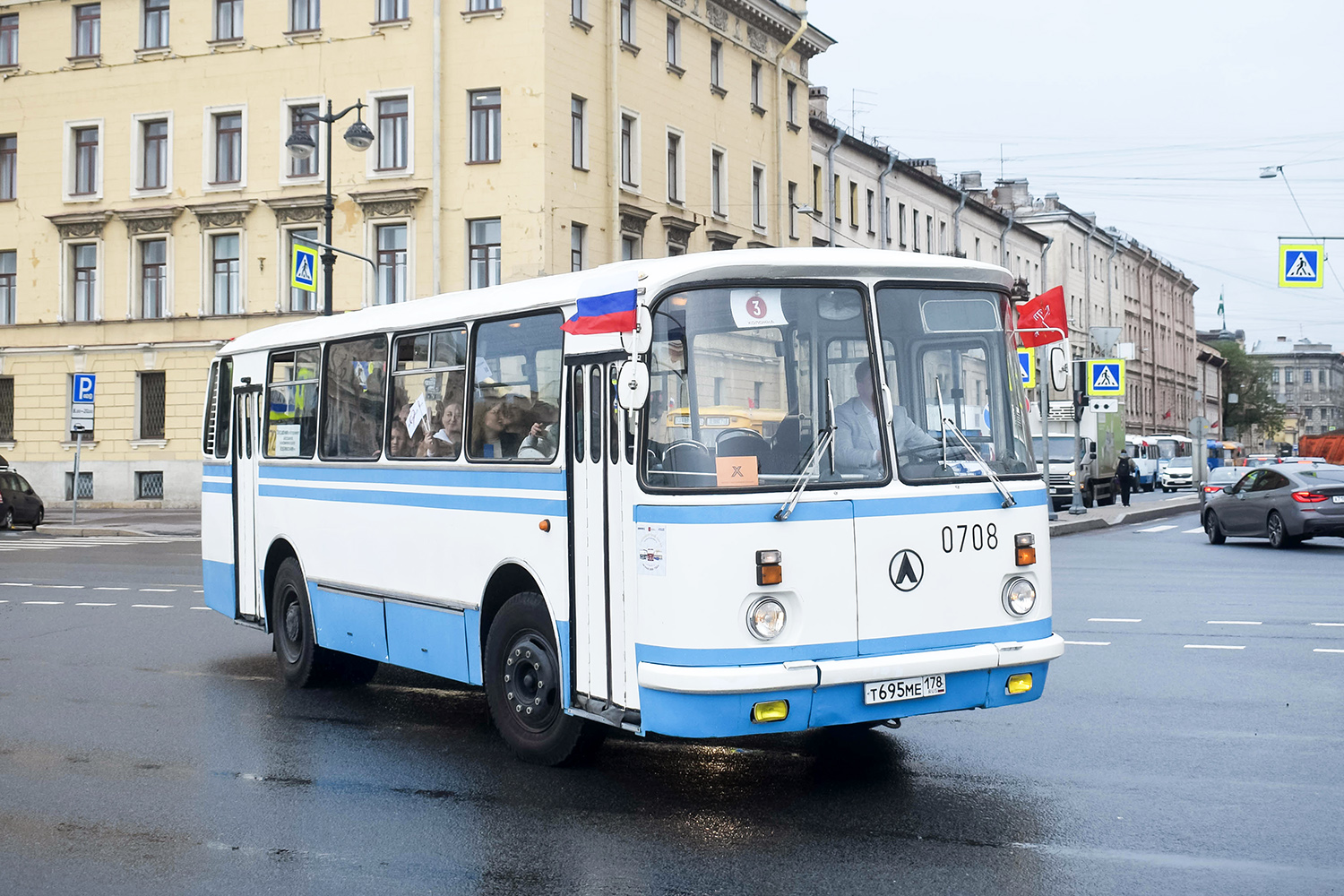 Санкт-Петербург, ЛАЗ-695Н № 1735; Санкт-Петербург — VI Международный транспортный фестиваль "ТранспортФест-2025"