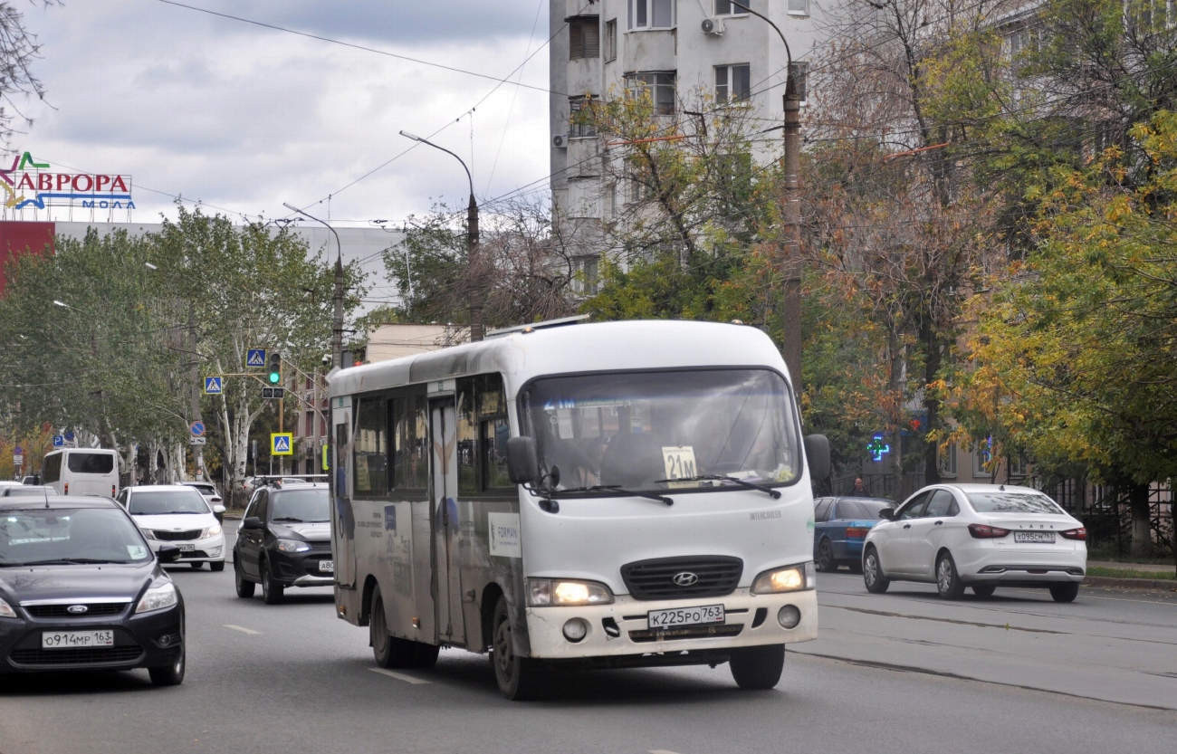 Самарская область, Hyundai County LWB (ТагАЗ) № К 225 РО 763