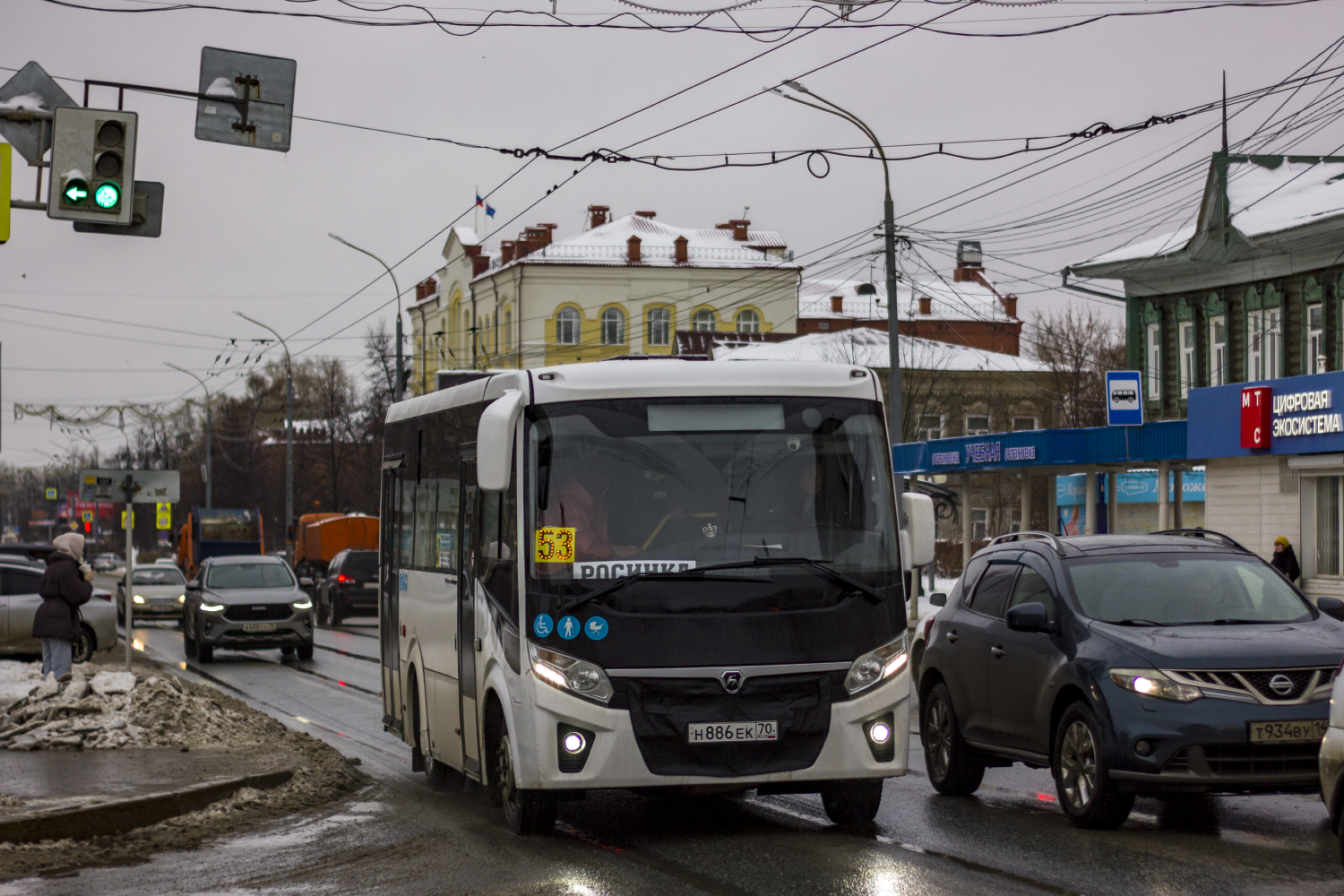 Томская область, ПАЗ-320435-04 "Vector Next" № Н 886 ЕК 70