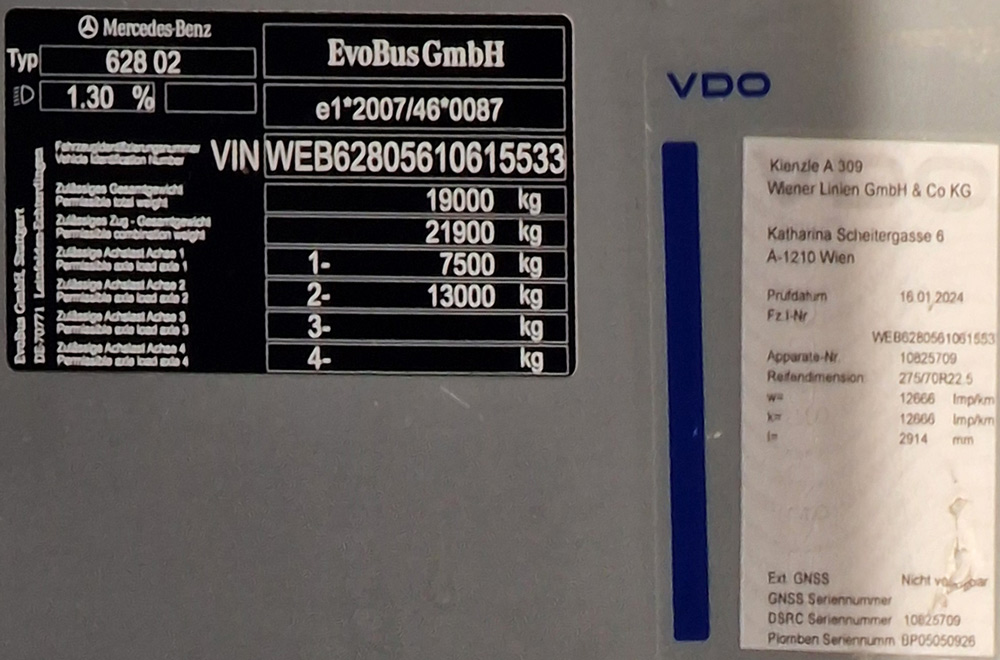 Австрия, Mercedes-Benz Citaro C2 № 8238