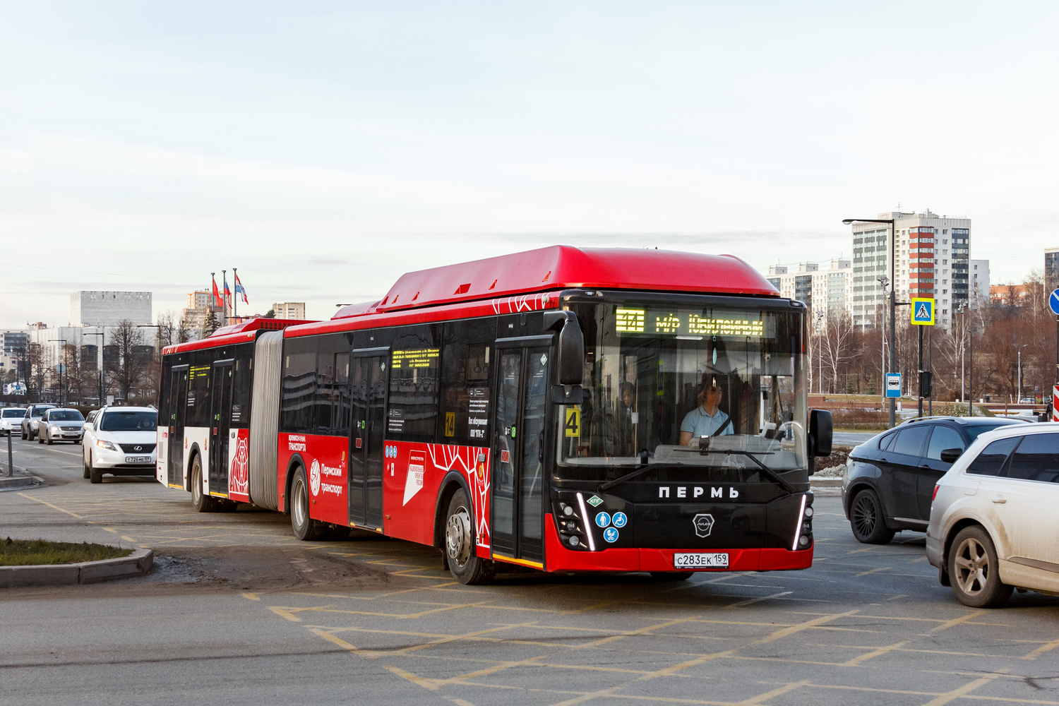 Пермский край, ЛиАЗ-6213.67 № С 283 ЕК 159