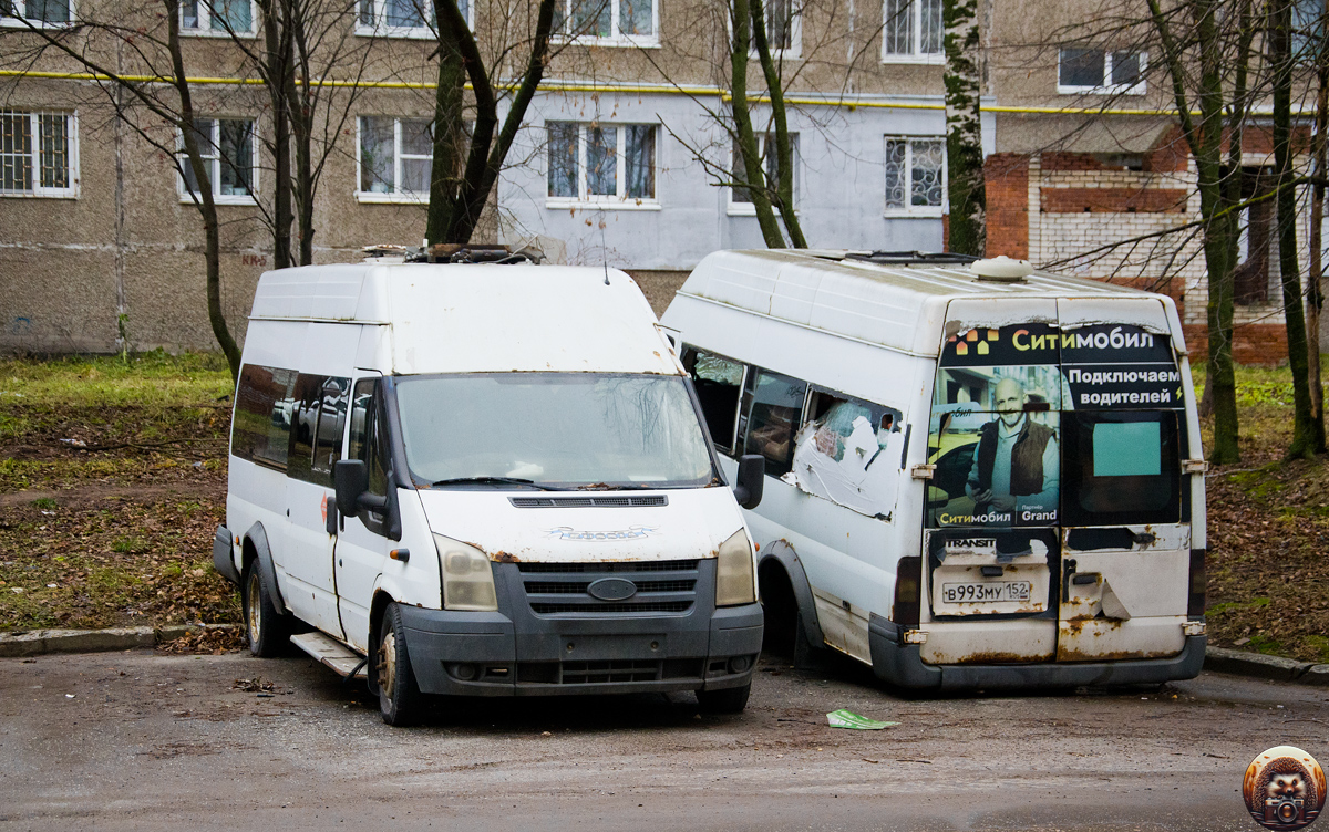 Нижегородская область — Автобусы без номеров