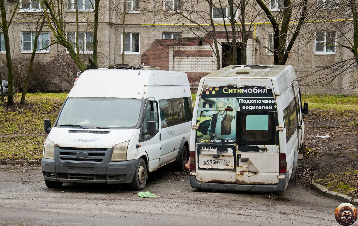 Нижегородская область, Нижегородец-222702 (Ford Transit) № В 993 МУ 152; Нижегородская область — Автобусы без номеров