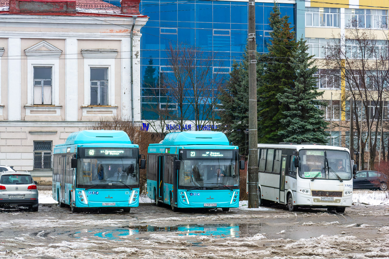 Архангельская область, МАЗ-206.948 № О 180 ТН 29; Архангельская область, МАЗ-206.948 № О 708 ТМ 29; Архангельская область, ПАЗ-320412-05 "Вектор" № М 871 ХЕ 29